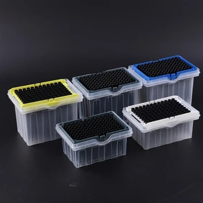 Laboratory Hamilton-kompatibel ledende robotklare, svarte pipettespisser revo...